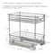 Household Essentials Glidez Chrome 2-Tier Cabinet Organizer